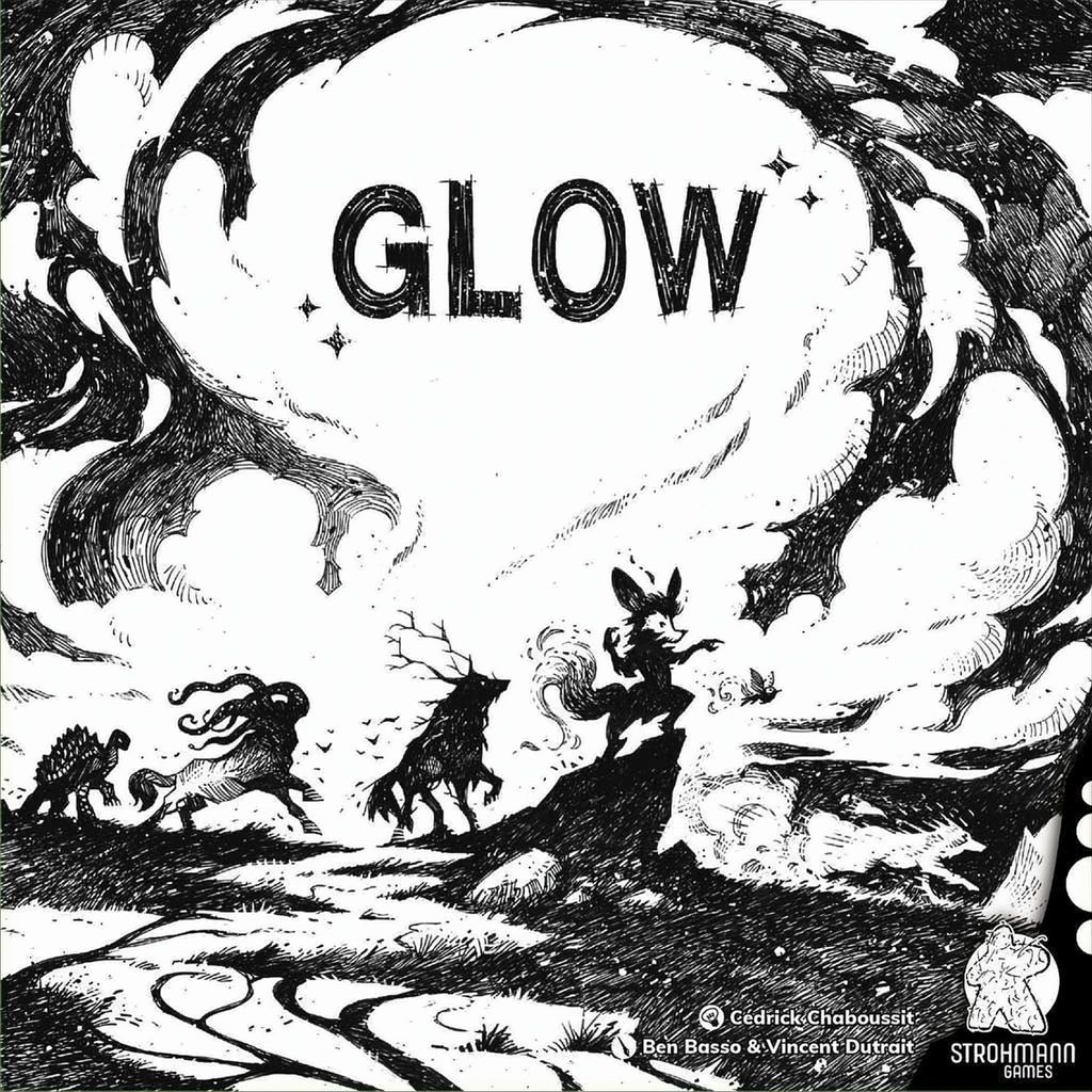 STRD0010 - Glow, Brettspiel, für 2-4 Spieler, ab 10 Jahren (DE-Ausgabe)