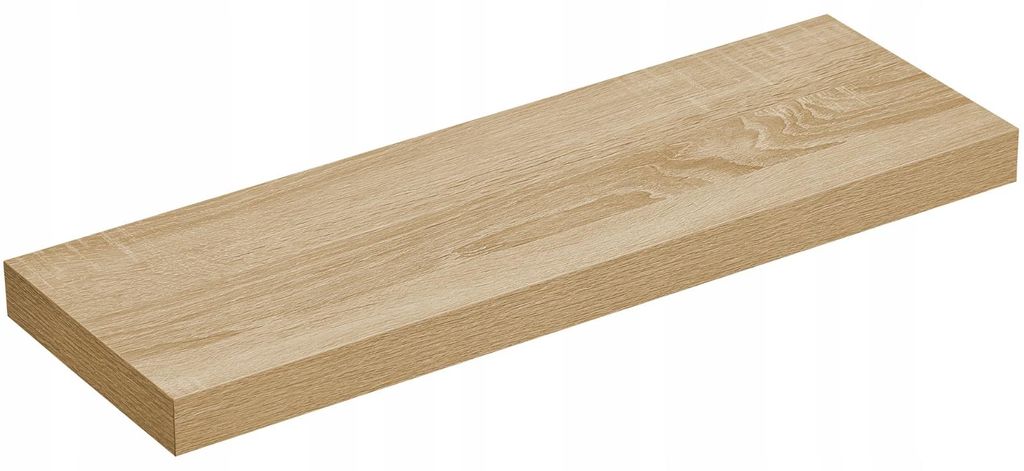 Nástěnná police RAVA samonosná, dub sonoma, 60x20 Obrázek produktu 