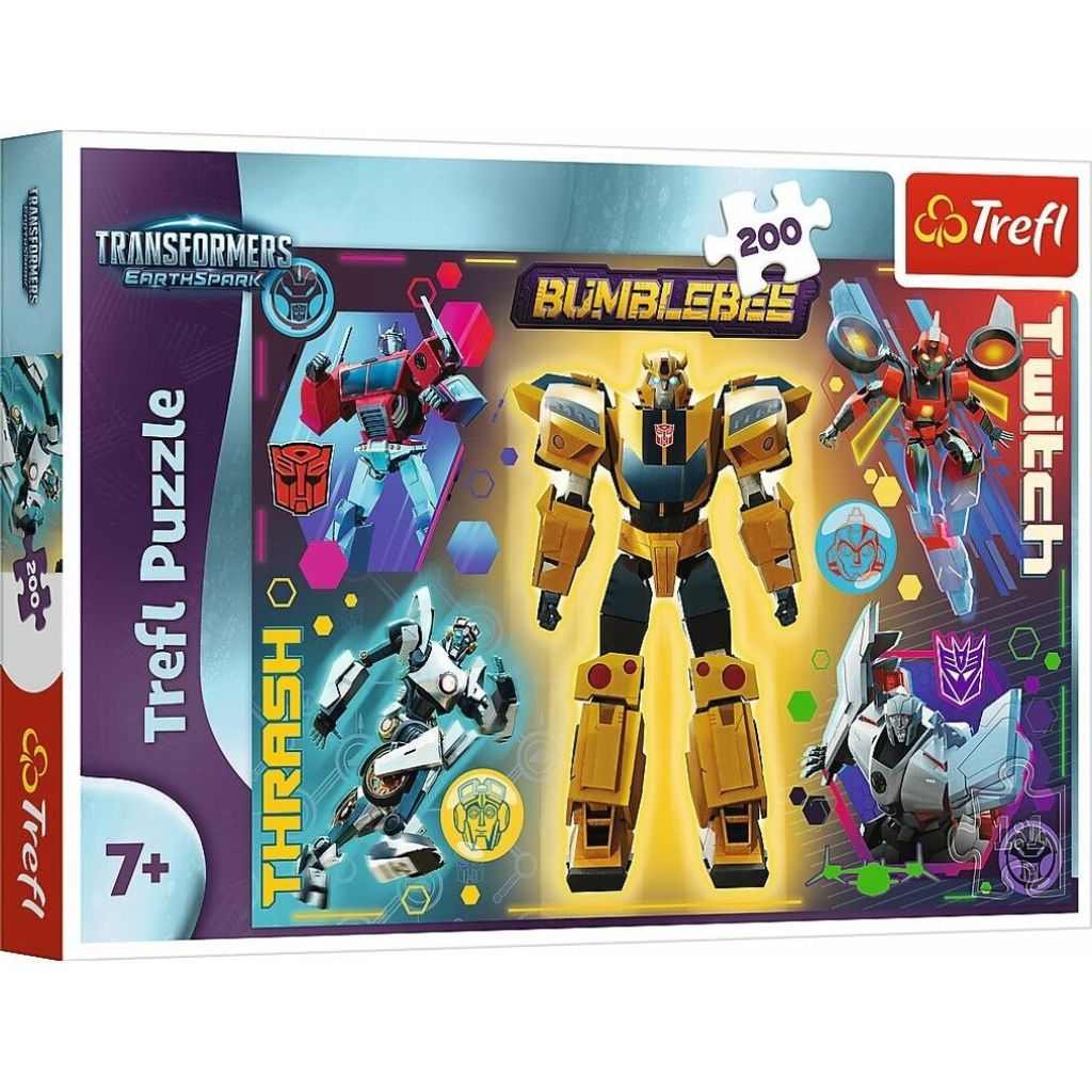 TREFL Transformers Puzzle 200 Teile Produktbild 