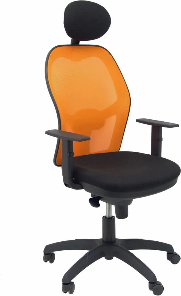 Chaise de Bureau Ergonomique Anti Mal de Dos Jorquera Mesh Orange
