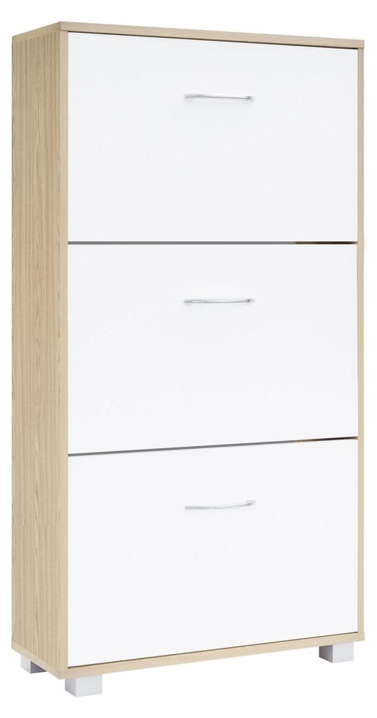 CASARIA® Schuhschrank für 18 Paar Schuhe Schmal 115x60x25cm Produktbild 