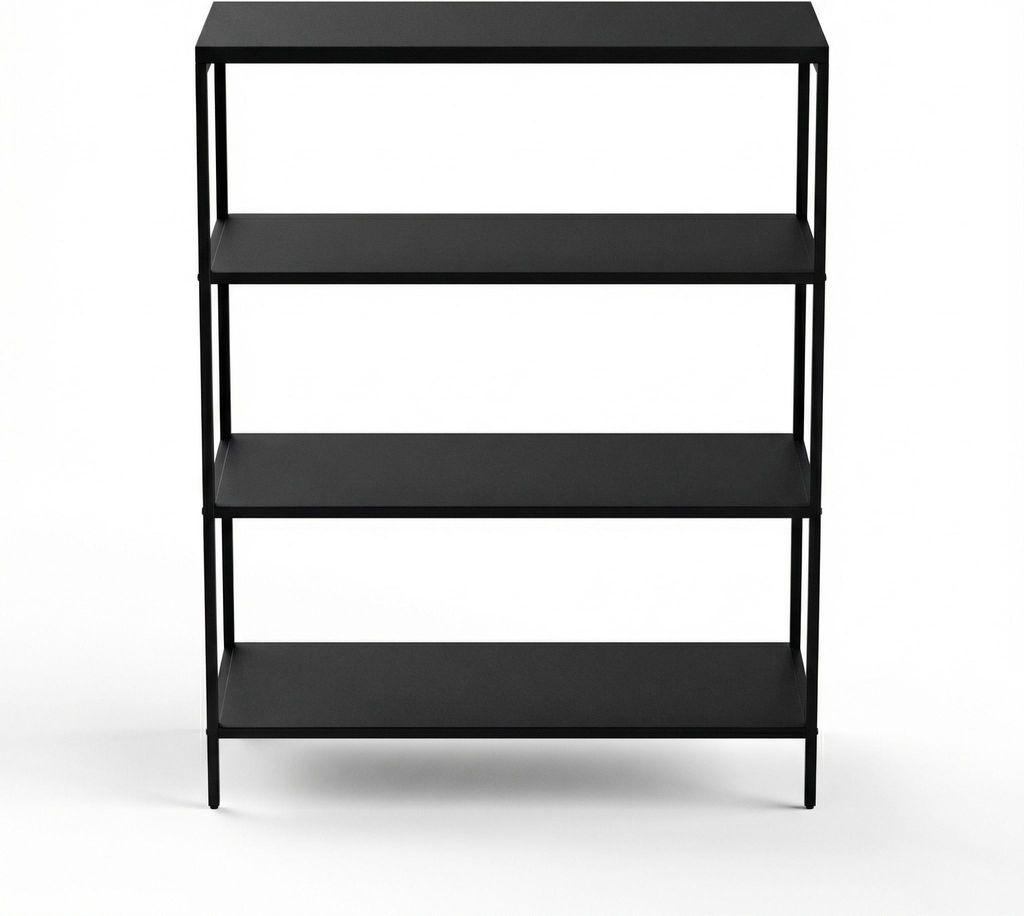 Mehrzweck-Aufbewahrungsmöbel und Bücherregal, Maße: H 110 cm × B 90 cm × T 35 cm