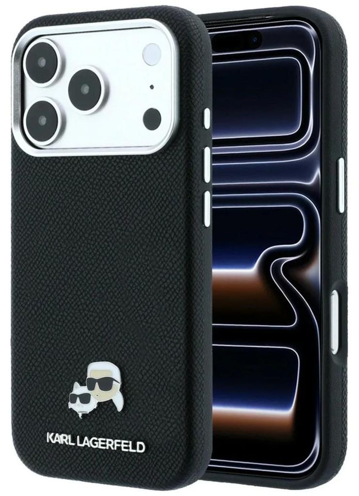 Puzdro Karl Lagerfeld Grained Heads Metal MagSafe pre Obrázok produktu 