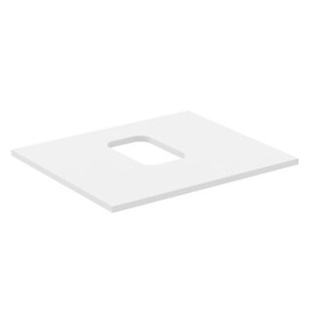 Ideal Standard T5409DU WT-Platte i.life B mittigerAusschnitt