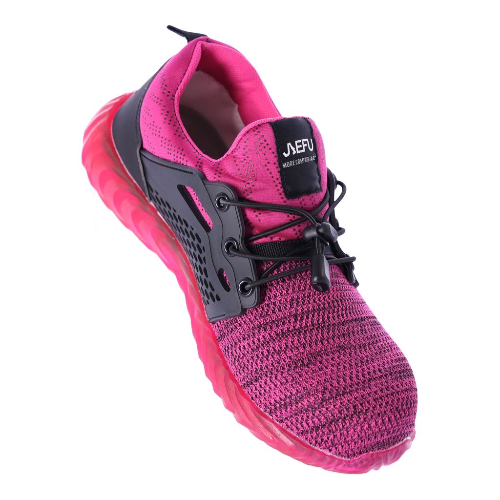 Arbeitsschutzstiefel 38" / 24,7 cm - rosa