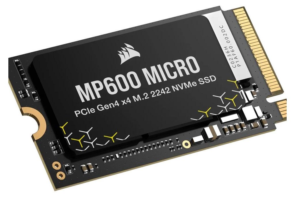 Corsair SSD M.2 PCI-E NVMe Gen4 MP600 Micro retail Obrázek produktu 