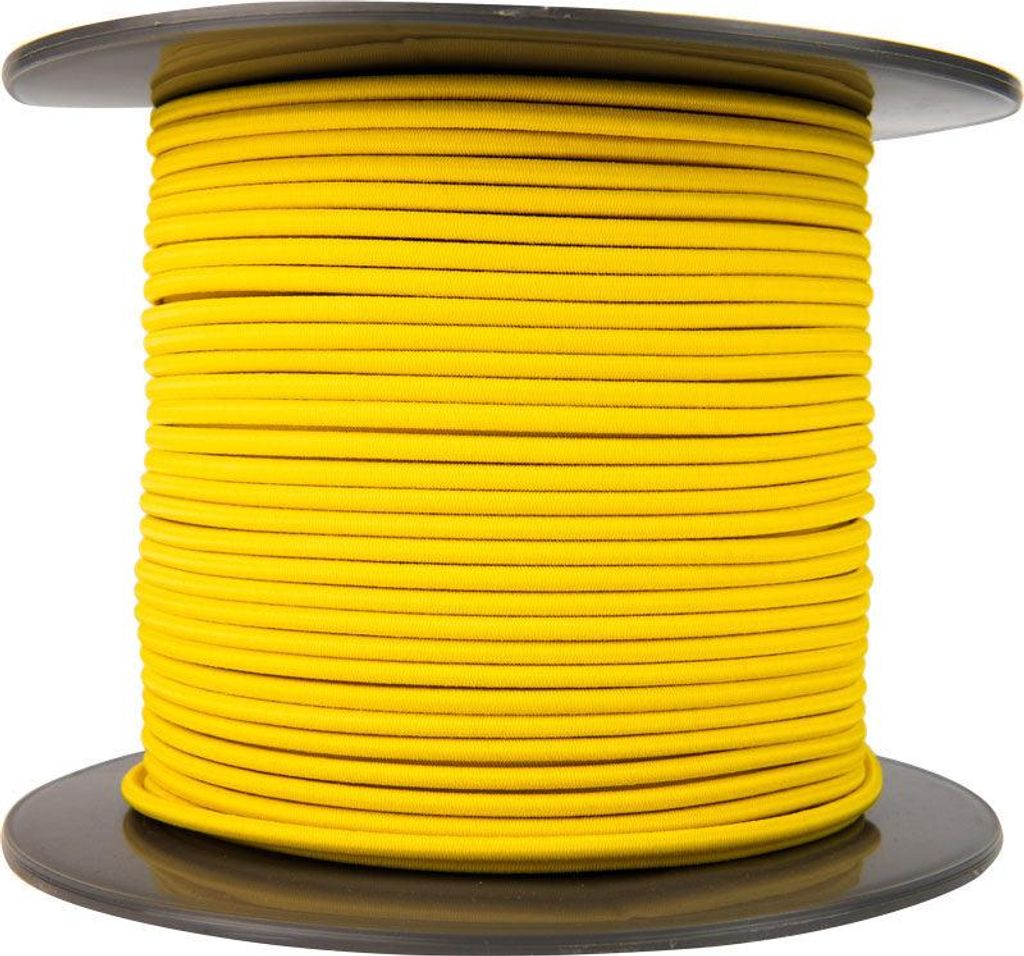 Elastische Schnur 4mm gelb