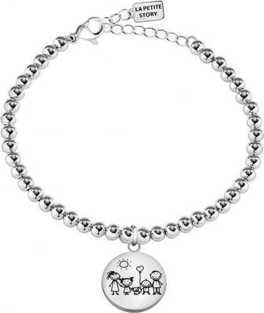Bracciale La Petite Story LPS05AQL06 Acciaio - Collezione Family 2026