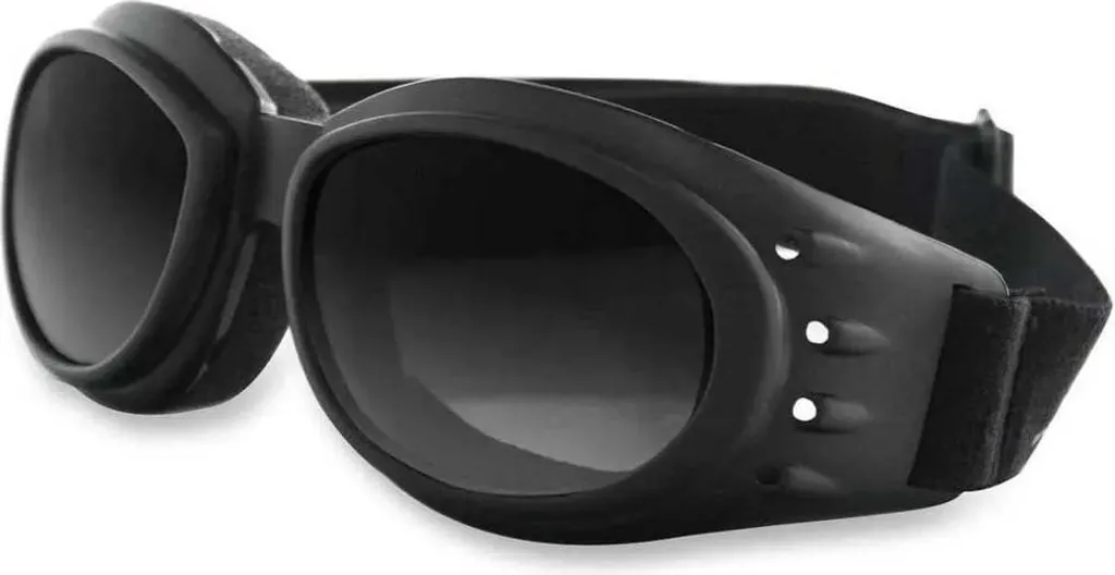 Lunettes de Protection Moto Bobster Cruiser II avec Verres Ambre et Smoke