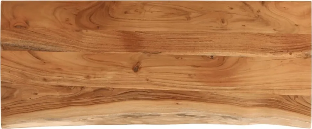 Ripiano in Acacia Massiccia 110x40 | Bordo Tronco Naturale vidaXL