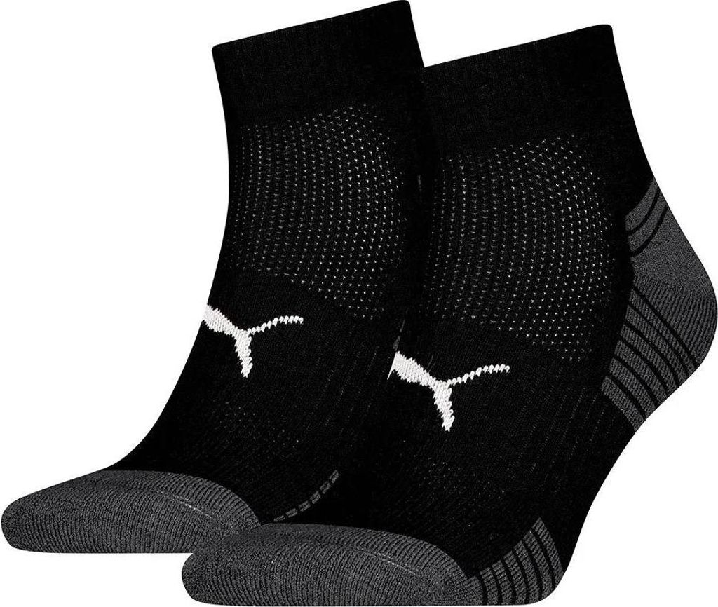 Puma 701230352 Socken 2 Paare Schwarz EU 35-38 Herren,Damen Schwarz EU 35-38
