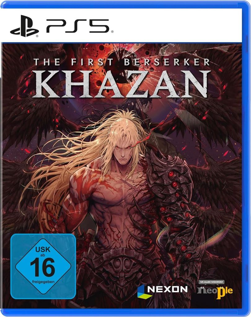 The cover art for the video game 'The First Berserker: Khazan' for PlayStation 5.
