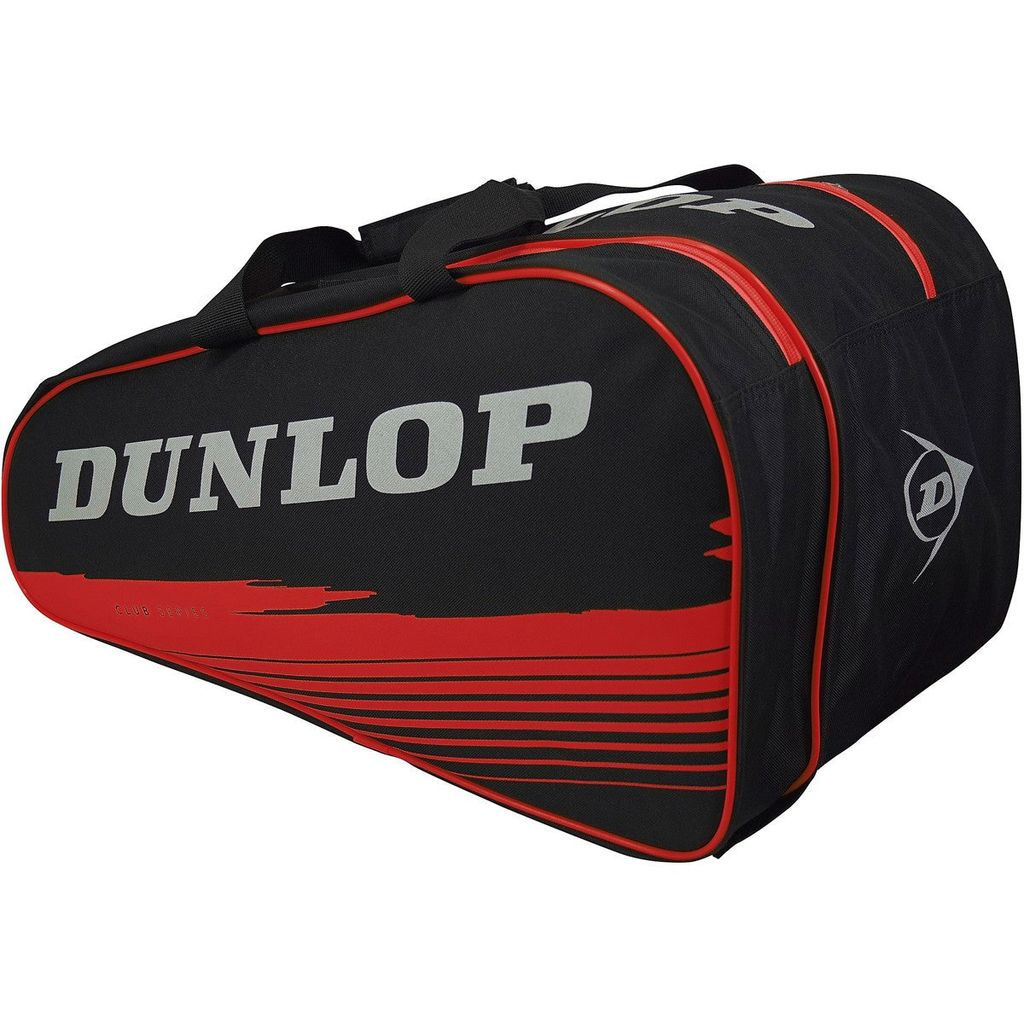 Dunlop Padeltasche Paletero Club Schwarz Rot