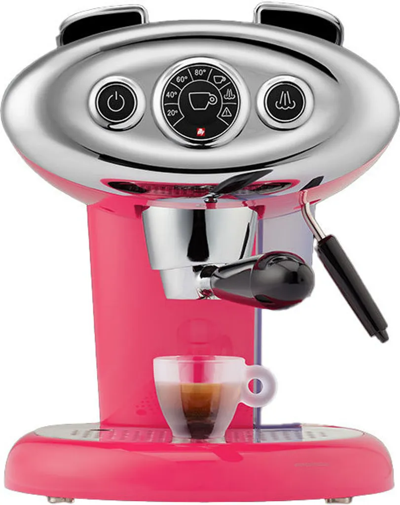 Machine Illy X7.1 Iperespresso Rose haute pression avec buse vapeur