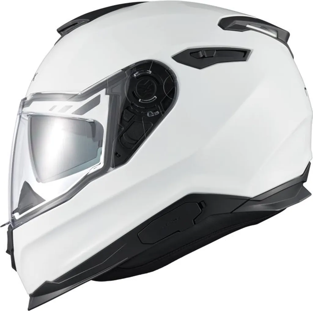 Casque intégral Nexx Y.100 Core blanc grand confort pour voyage