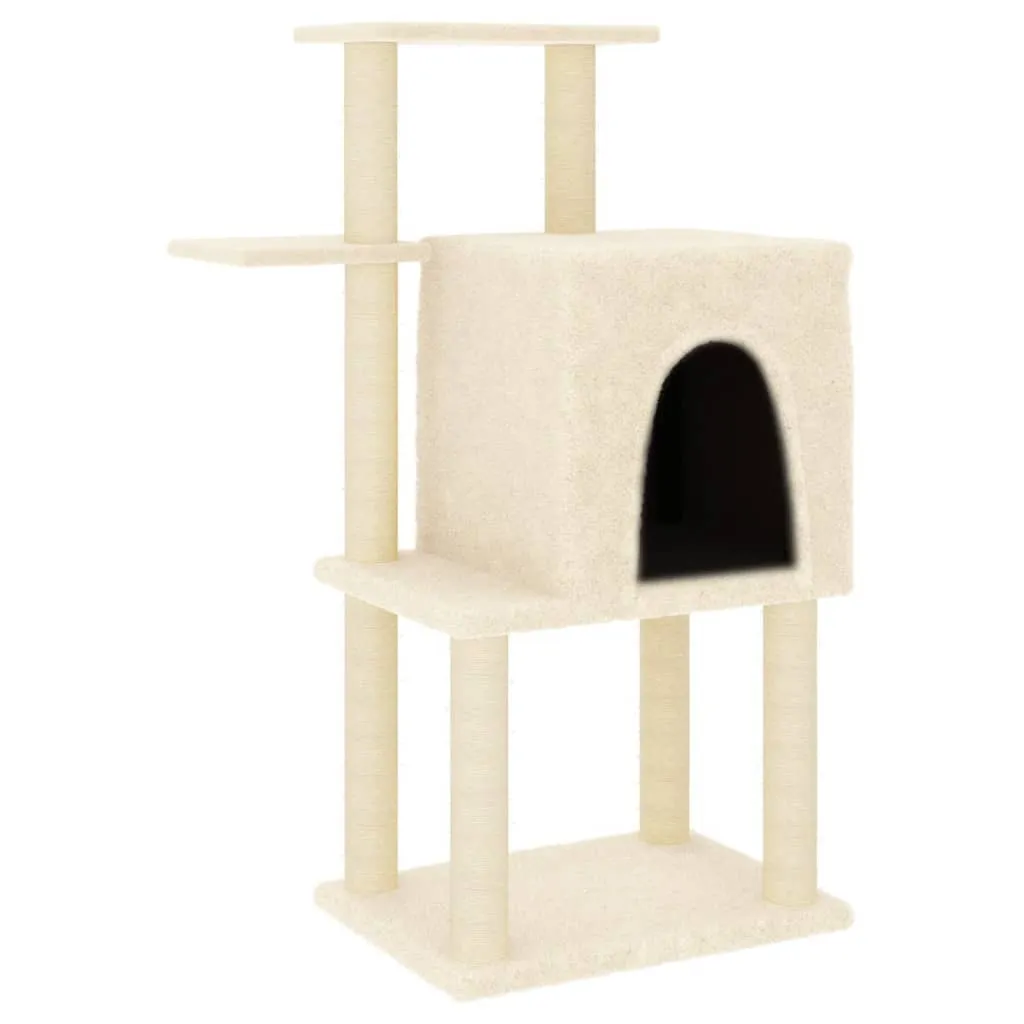 Occasione Tiragraffi 97cm Crema Sisal - Graffiatoio Gatti Prezzo Shock