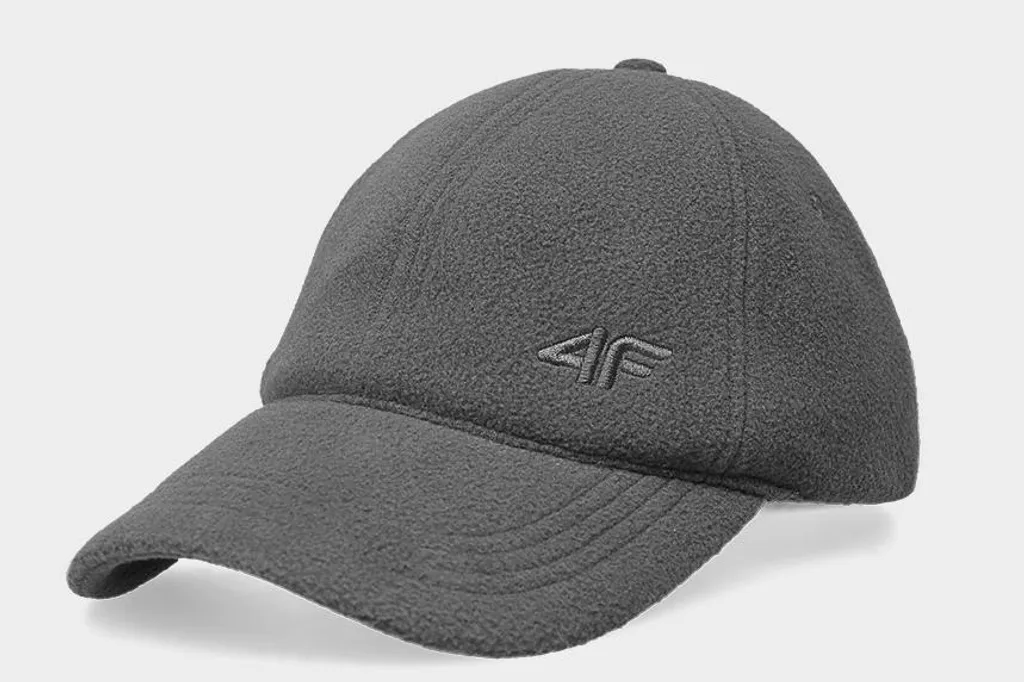 Cappellino sportivo da uomo 4F, taglia M, grigio, regolabile, per attività all'aperto