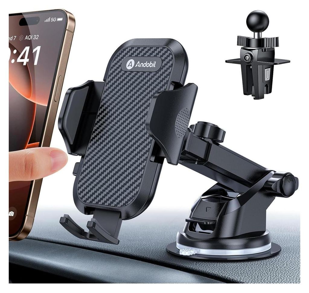 Andobil Support de téléphone portable voiture 3 en 1 Image du produit 