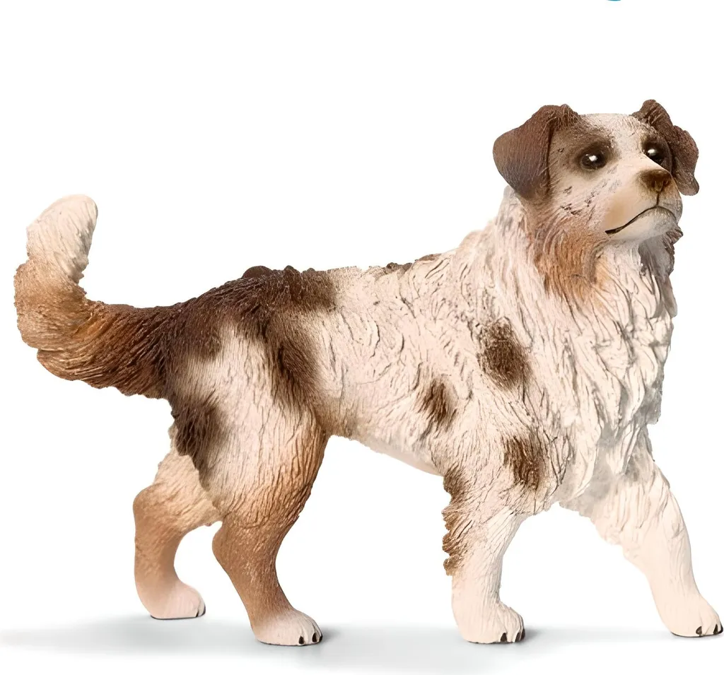 Figurine Berger Australien Schleich 16392 - Chien Miniature Peint à la Main