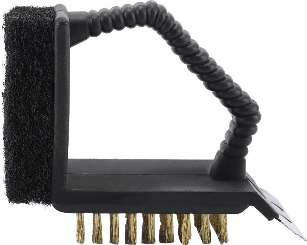 BBQ Cleaner Multifunktional 3 in 1 Langlebige Edelstahl Grill-Ofen Reinigungsbürste