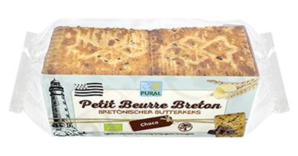 Biscuit au beurre breton - Choco 220g Image du produit 