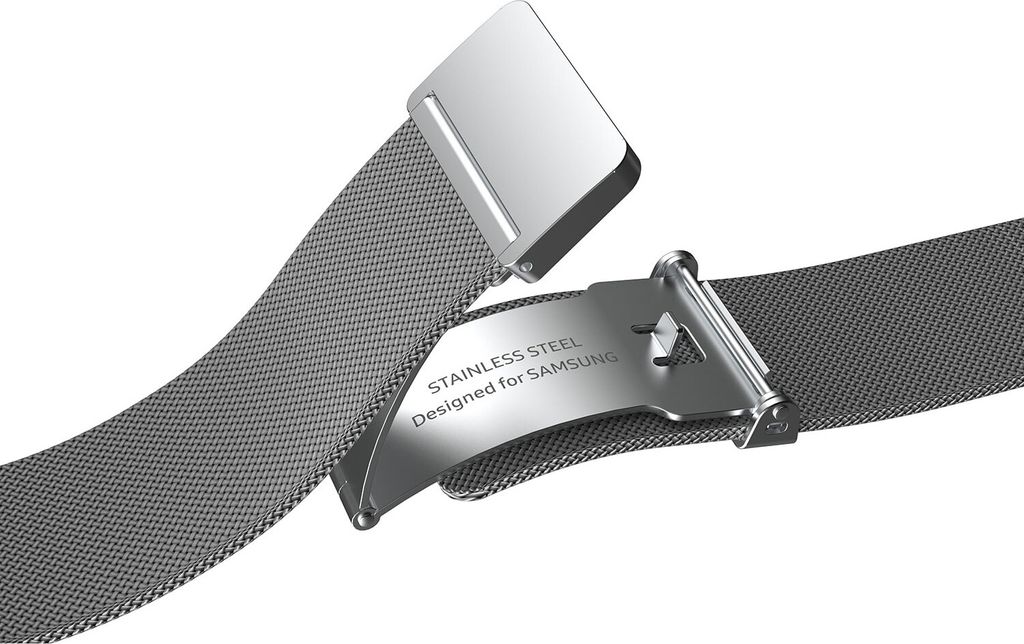 Samsung GP-TYR940SAASW Samsung ITFIT Milanese Band für Galaxy Watch 44 mm Size L Silver