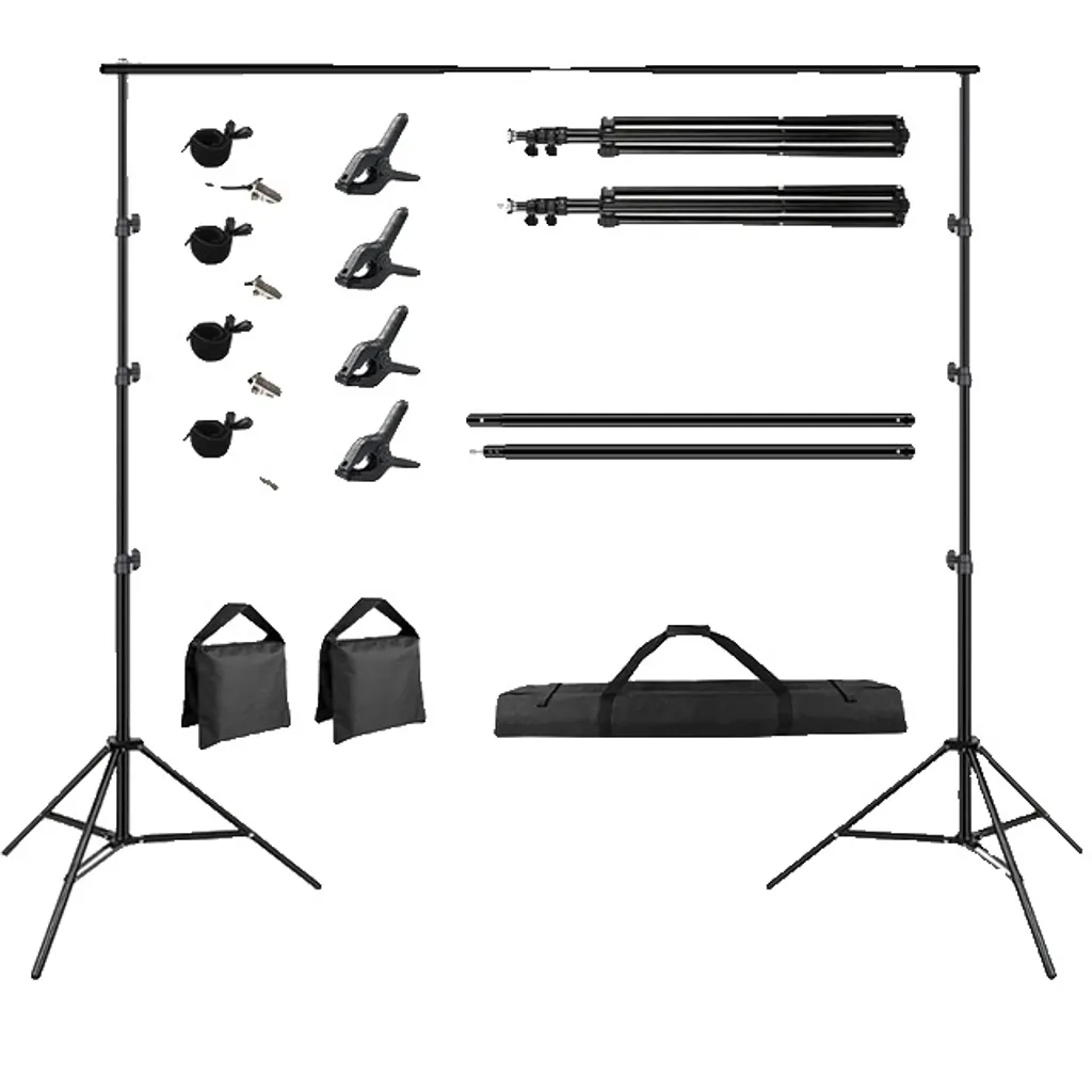 Supporto Sfondo Fotografico 3M Professionale - Stativo Regolabile 200 A