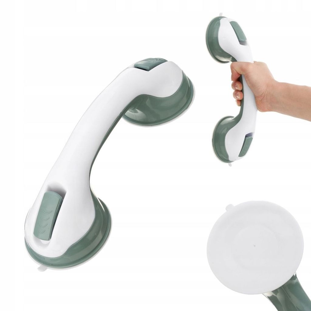Poignée Auxiliaire De Salle De Bain Avec Ventouse Pour Image du produit 