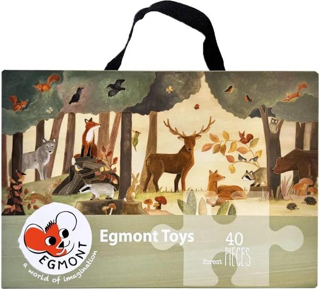 Egmont Toys Puzzle 40-teilig Wald 30x20x8 cm
