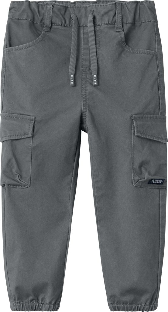 NAME IT Jungen Cargo Jeans Hose Twill Jogger Pants mit Produktbild 