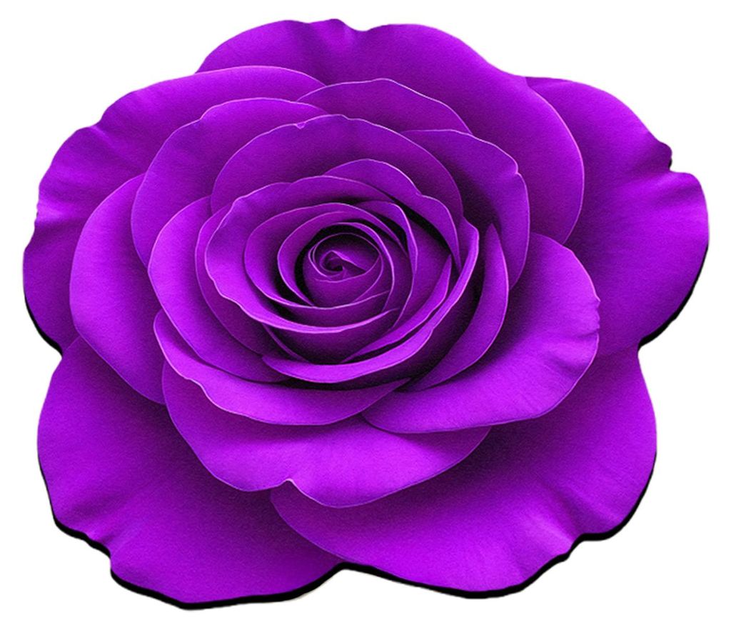 Fußmatte in unregelmäßiger Form, schnelltrocknend, mit Blumenmuster, rutschfester Unterseite, pflegeleicht, weich und gemütlich, ideal für Bad...