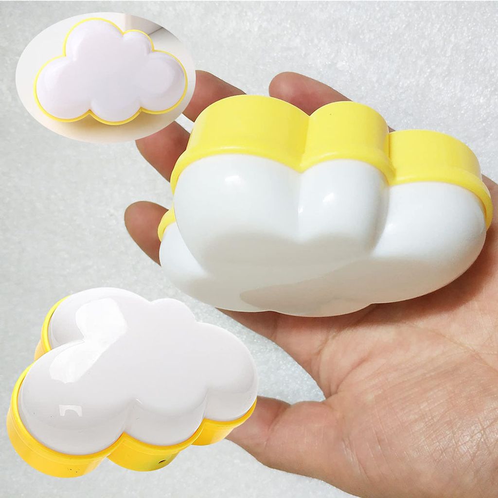 2 Stücke LED Wolke Nachtlicht Plug in Nachtlicht mit Produktbild 8