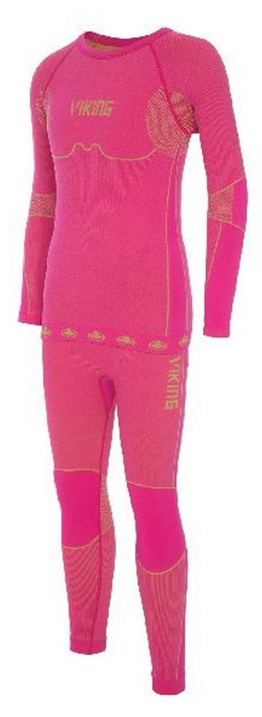 Viking - "Riko" Basisschicht-Set für Kinder MR915 (134-140) (Pink)