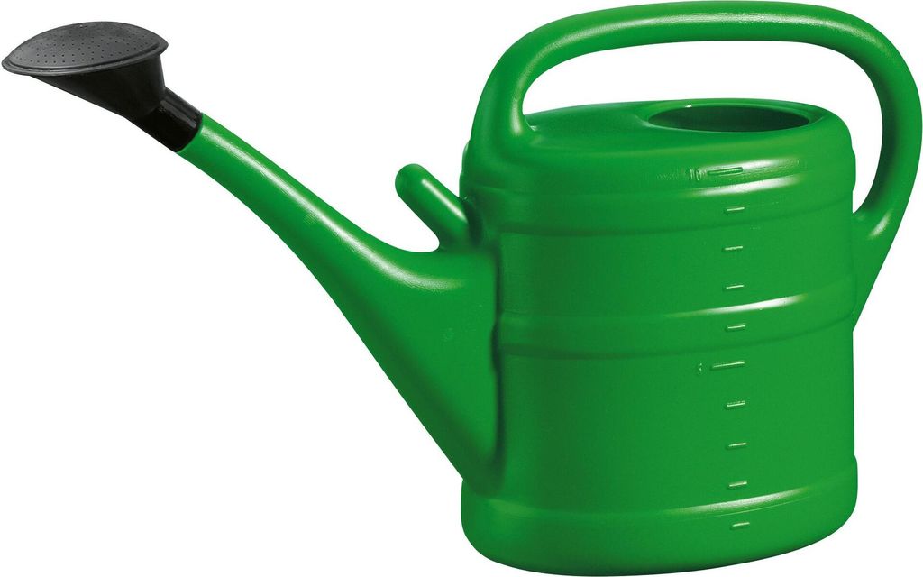 Gießkanne 10 l grün Aufsteckbrausekopf aus hochwertigem Produktbild 