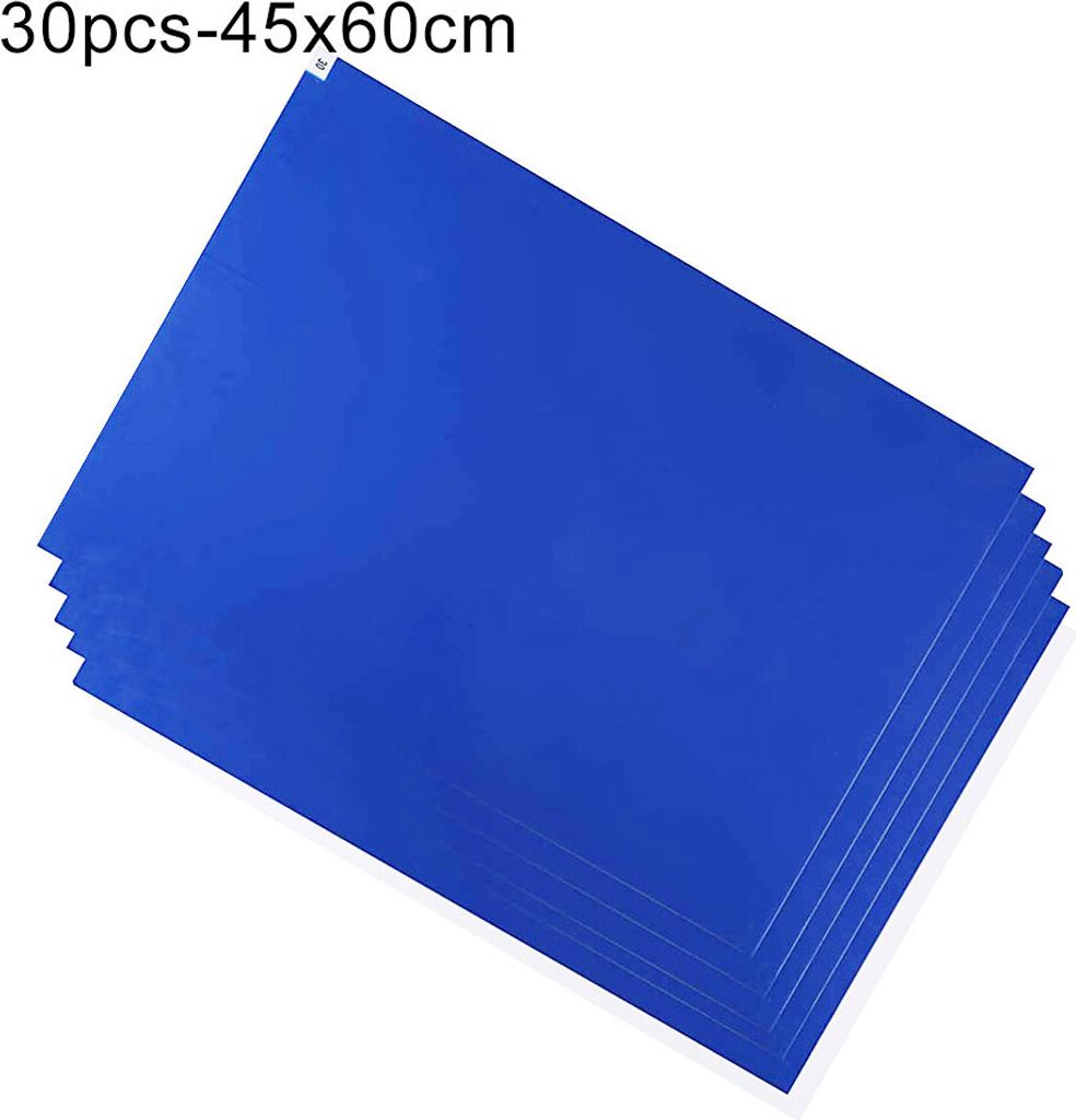 30 Stück abziehbare Bodenschutzschuhe, Bodenschmutzentfernung, Raumeingang, klebrige Matten-Größen:45x60cm