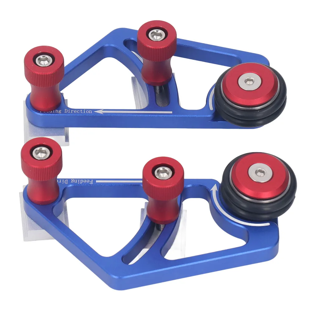 Rouleau d'alimentation de palier pour scie de table en alliage d'alu
