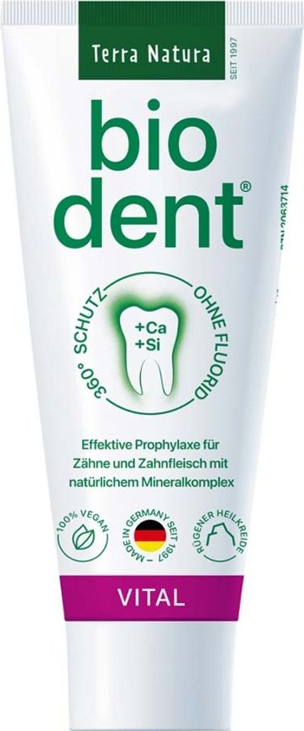 bio dent® - Dentifrice vital 75ml Image du produit 