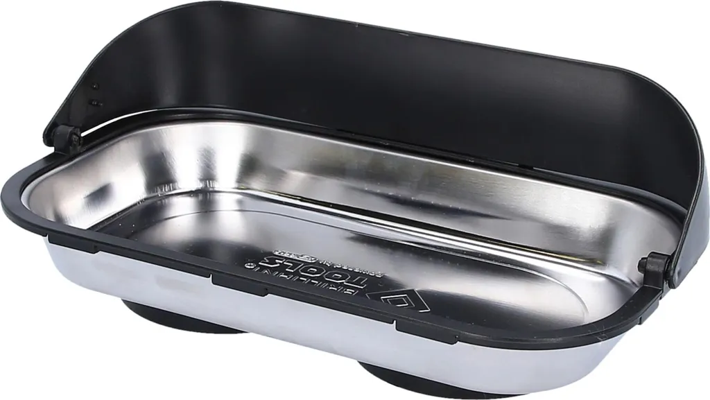 Set 3 Vassoi Magnetici HORUSDY Per Meccanici – Diametri 7,6 Cm, 10,2 Cm E 15,2 Cm, Acciaio Inox - 4