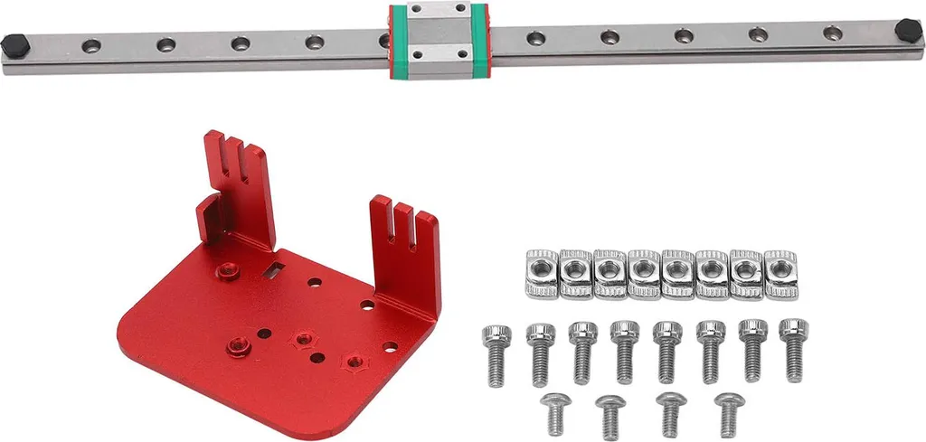 Amélioration axe X pour imprimante 3D avec rail de guidage linéaire inox