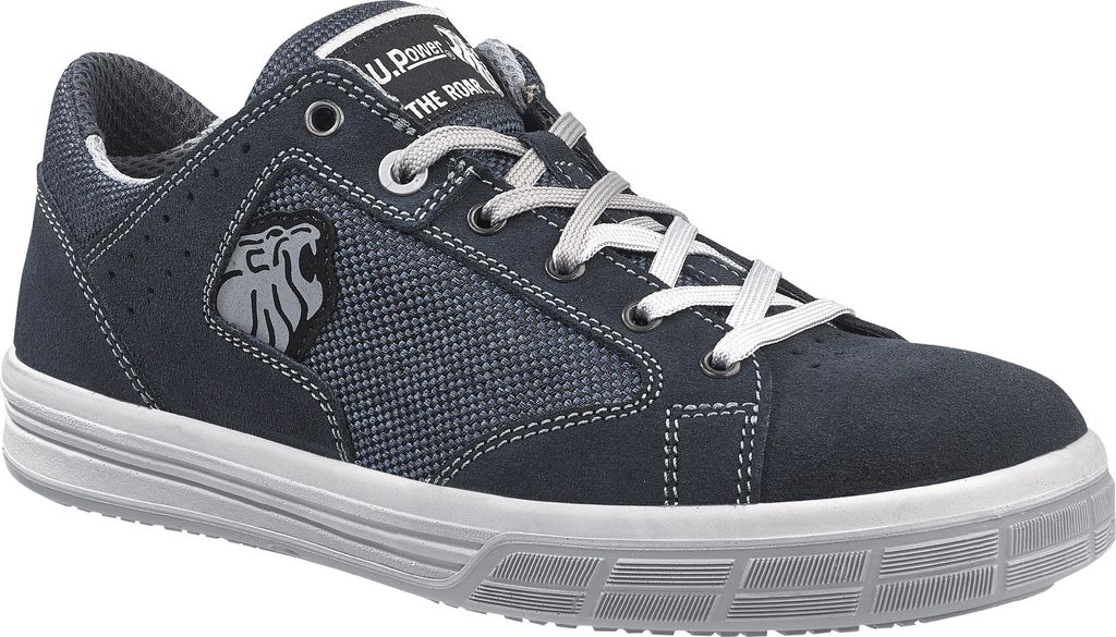 Sicherheitsschuh Trophy Gr.45 blau Leder/Textil S1P SRC EN20345 U-POWER