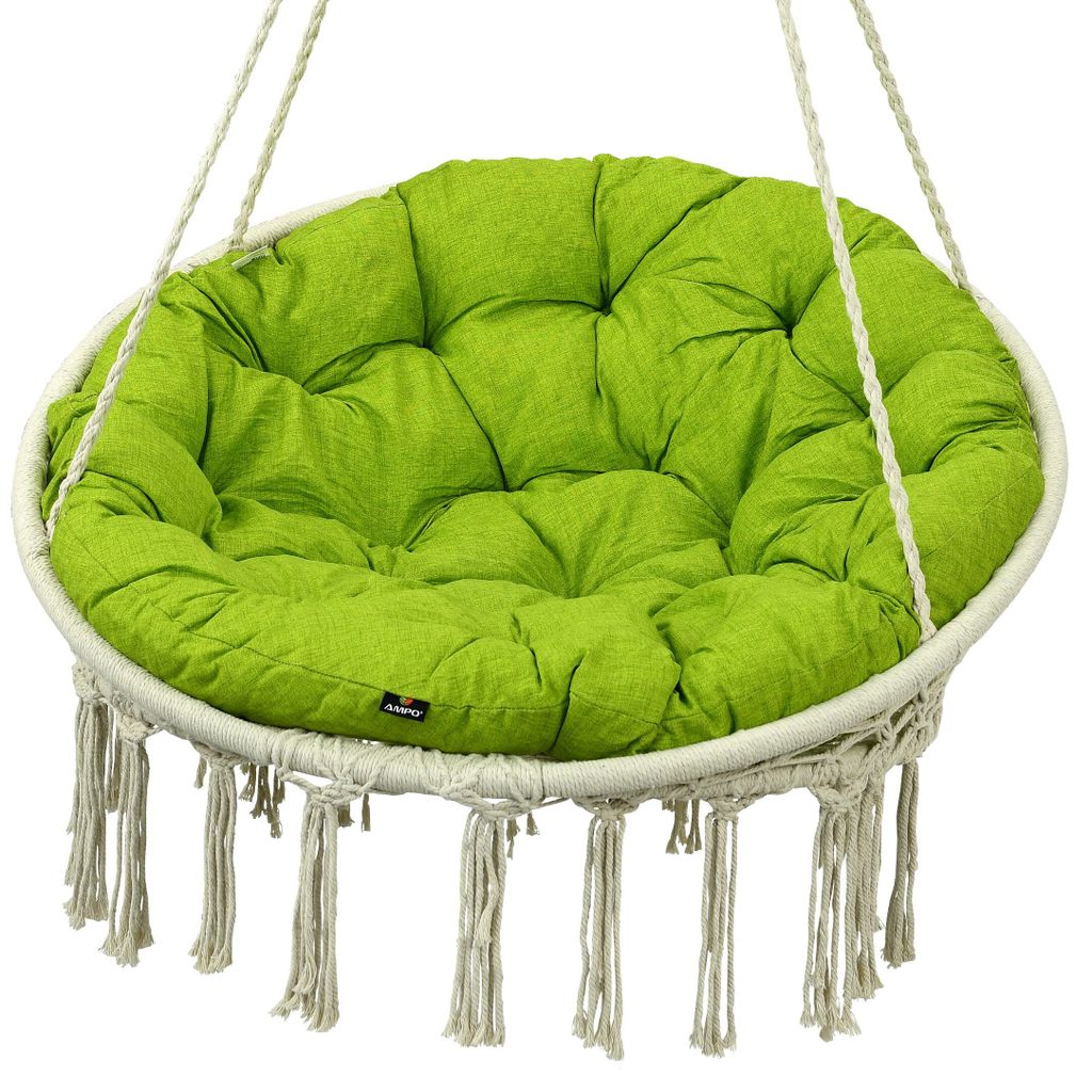 AMPO poduszka na fotel papasan kosz wiszący kokon 130cm Zdjęcie produktu 