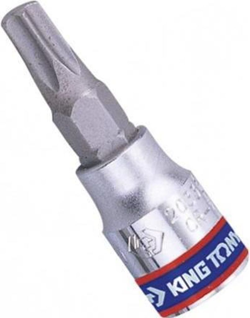 KING TONY 1/4" STECKSCHLÜSSEL MIT TORX T20 x 37mm