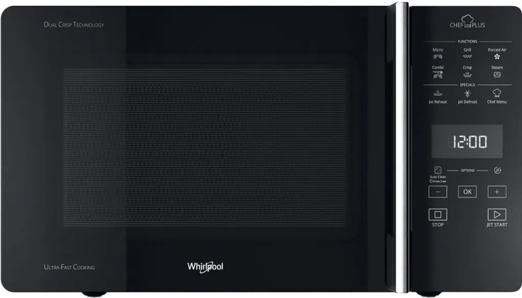 Four Micro-ondes Grill Whirlpool Idéal pour Cuire et Gratiner 25L