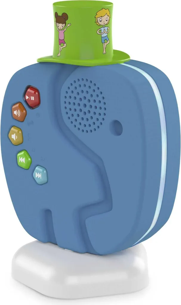 Boîte à Musique Enfant Bluetooth Technifant avec Veilleuse pour Dodo