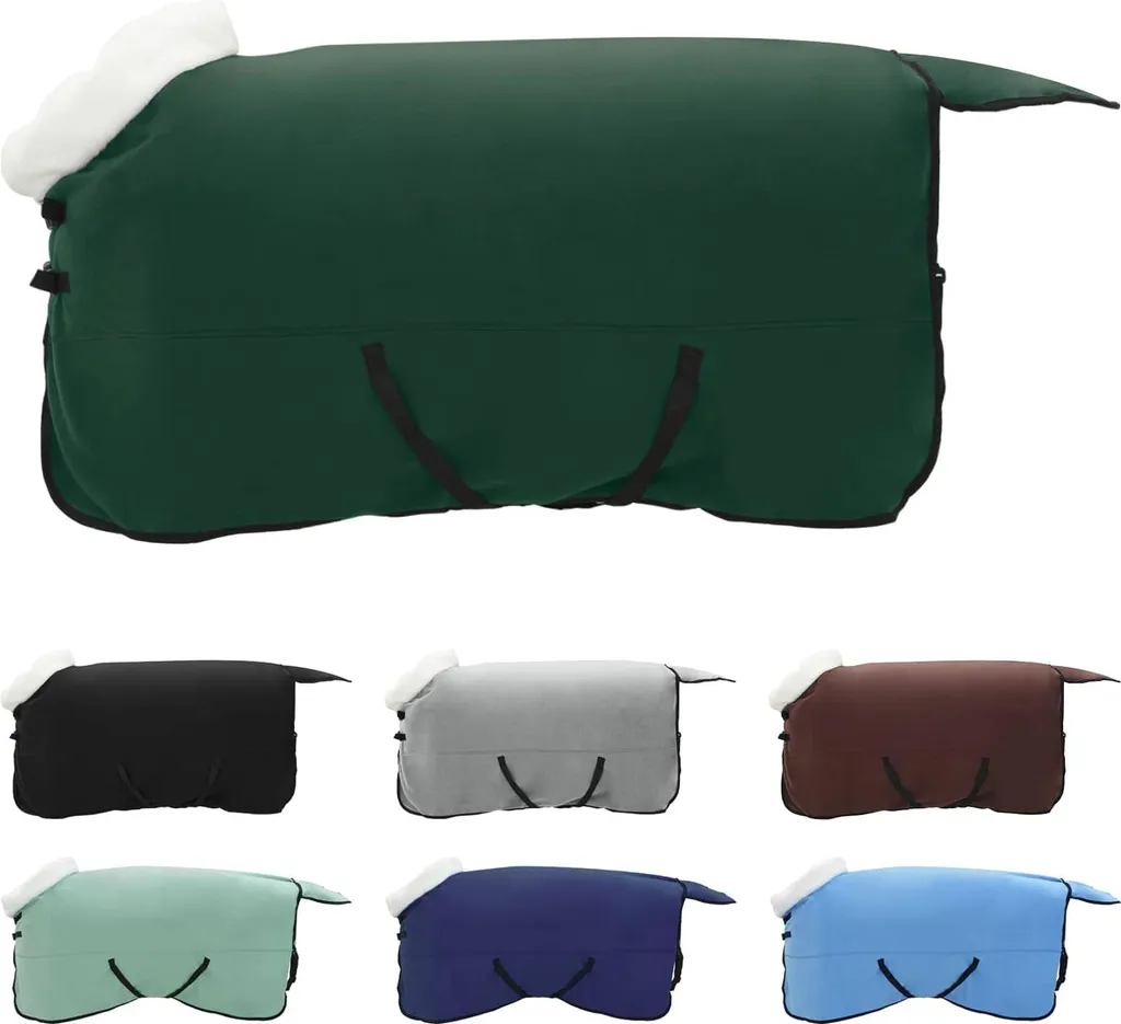 Recensione Coperta Cavallo vidaXL Pile Verde Scuro 145 cm