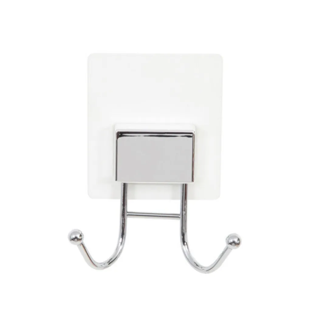 Crochet Bestlock Magic double fixation sans perçage 13 cm de hauteur blanc - 2