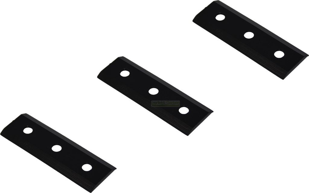 3 x 8,5 CM Hauptmesser für LESCHA Häcksler ZAK 2700, 3500; 52534, 56787, 52645