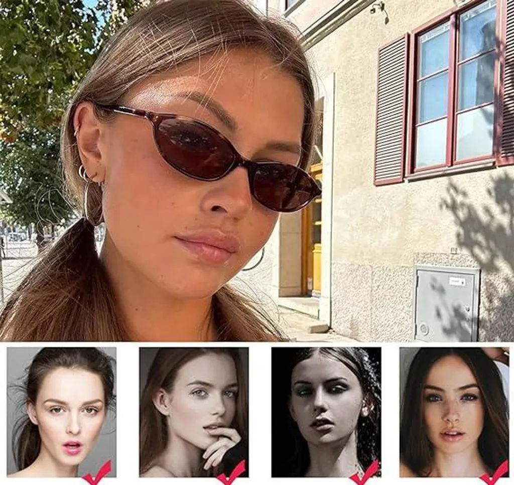 Lunettes de soleil polarisées rétro pour hommes et femmes pack de 5 UV