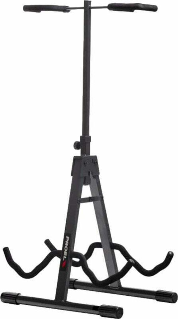 Gitarrenständer FC820 Universal-Doppelständer für Gitarre & Bass, Nackenschutz, 20 kg