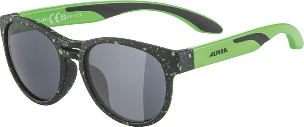 Sonnenbrille Alpina Jola                 schwarz-grün matt, Produktbild 
